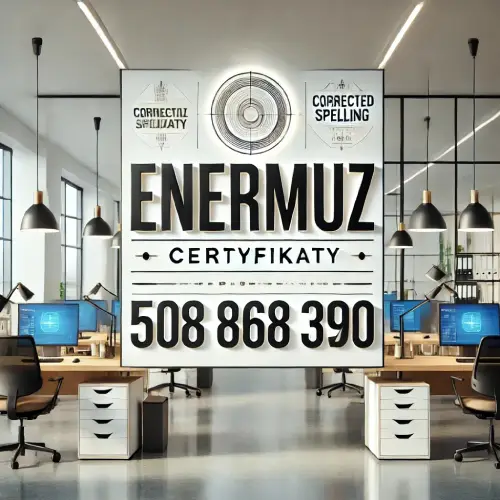 Firma Enermuz Certyfikowany audytor energetyczny